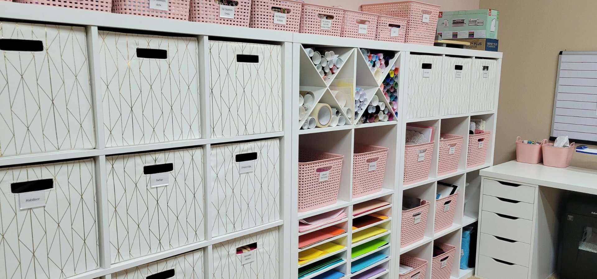 Organized Craft Room